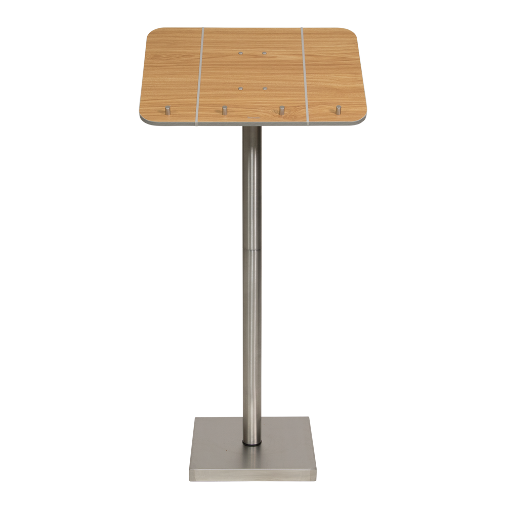 MENU STAANDER 115CM TEAK