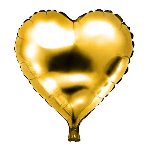 Folie Ballon Hart Goud (Ø45Cm)