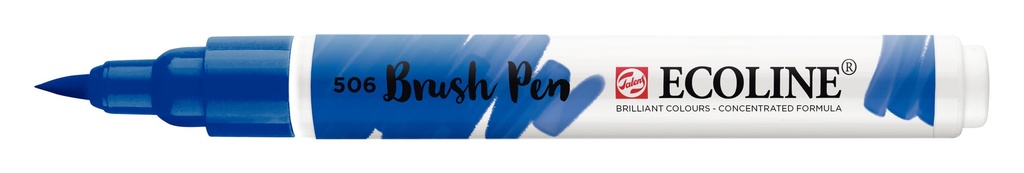 Ecoline Brush Pen Ultramarijn Donker 506