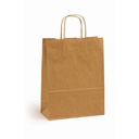 Kraftzak 100Gr (24+11X31Cm, Kraft, Gelijnd, 50 stuks)