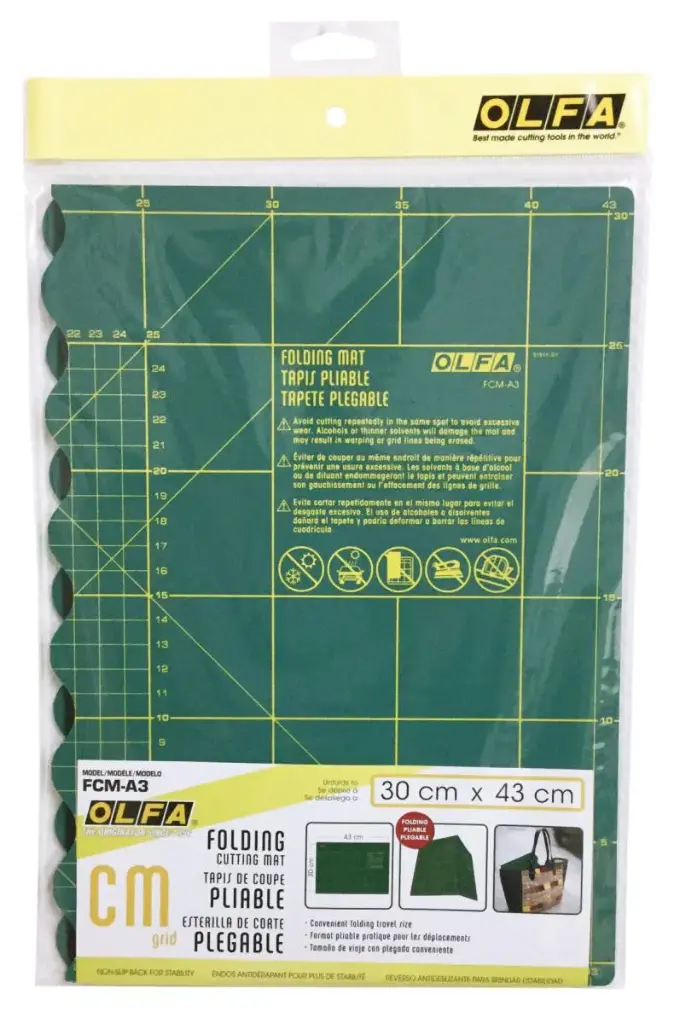 snijmat plooibaar (a3)