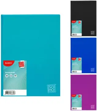SOHO Trend schrift, A5, 96 vel, blanco assorti