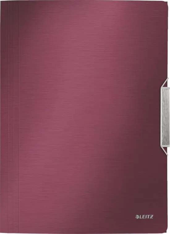 style 3 klepmap pp A4 (granaat rood)