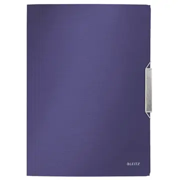 style 3 klepmap pp A4 (titanium blauw)