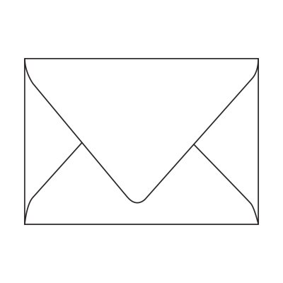 50 OMSLAGEN 120X185mm GEGOMD 135G