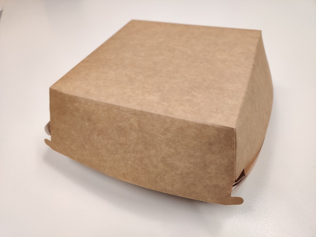 100 hamburgerbox ap6 xl bruine kraft