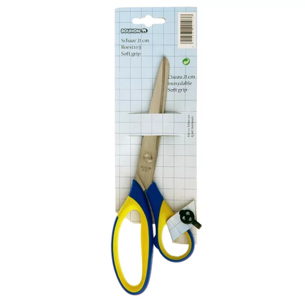 Schaar 21Cm Inox Met Softgrip roestvrij