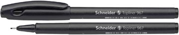 Schneider Fineliner Zwart 0.4 967