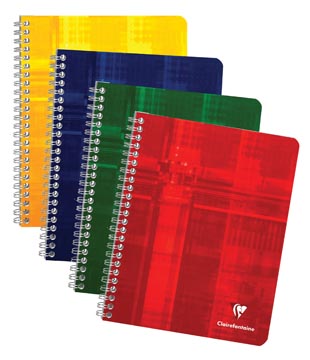 Clairefontaine Schrift Ft 16,5 X 21 Cm, 120 Bladzijden, Geruit 5/5 Mm, Met Kantlijn
