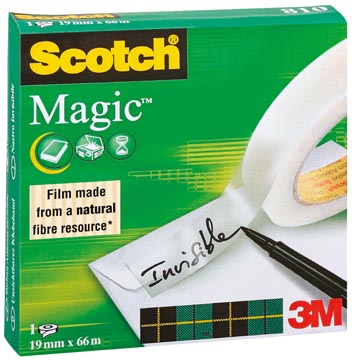 Scotch Magic Tape (19Mmx66M, 1Rol)