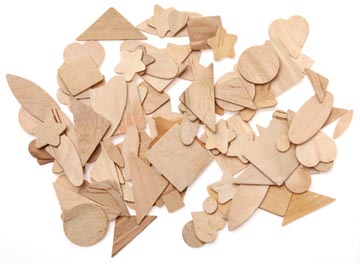 Set Mengeling 100 Stuk Hout