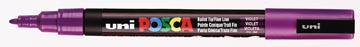 POSCA CONISCHE PUNT FIJN 0.9-1.3mm VIOLET