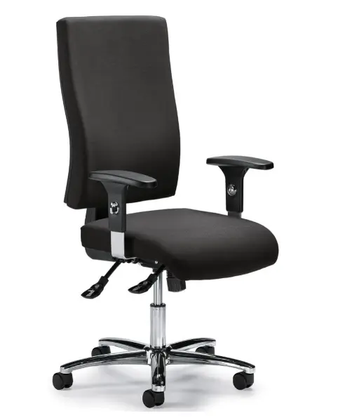 Bureaustoel comfort R big deluxe antraciet