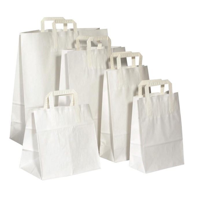 KRAFTZAK 90GR (32+14X42CM, WIT, 50-)