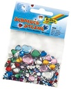 Sierstenen Hartjes Acryl Ass. 450Stuks
