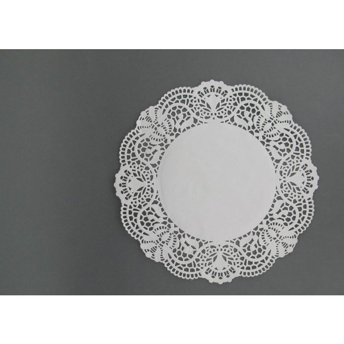 DENTELLEN 250ST WIT (25CM, ROND)