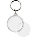 Transparante Sleutelhanger, 50Mm (1 stuk)