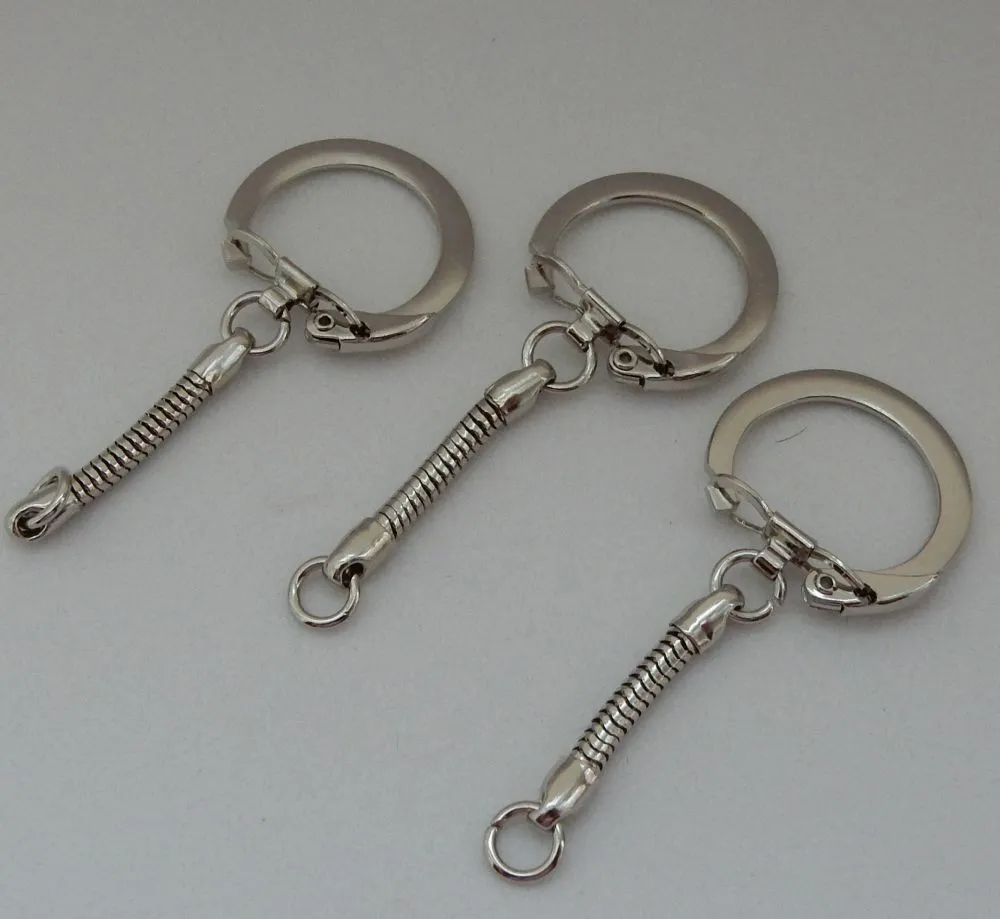 sleutelhanger zilver 25st