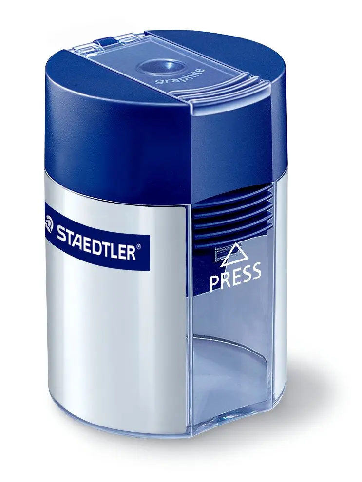 Slijper Met Potje Staedtler 1-Gaats 