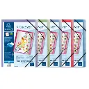 Kreacover Sorteermap Pp Met 3 Kleppen - 8 Indelingen - Geassorteerde Kleuren