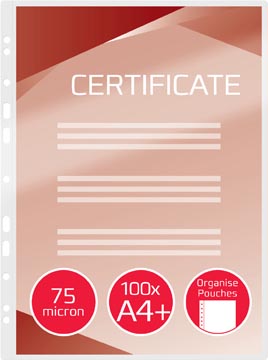 LAMINEERETUIS GLOSS(2X75M, A4, 100)