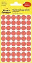 Zweck Etiketten (12Mm (Rond), Rood)
