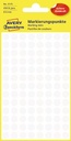 Zweck Etiketten (8Mm (Rond), Wit)