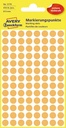 ZWECK ETIKETTEN (8MM (ROND), FLUO ORANJE)