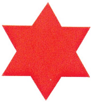 Zakje Met 400 Plakvorm Ster 10 Kleuren