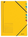 Sorteermap A4 7 Blad (Geel)