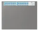 Durable Schrijfonderlegger 650X520 Mm Met Jaarkalender En Transparante Cover Grijs