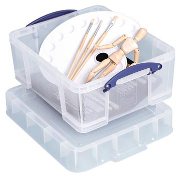 Opbergdoos Transparant Useful (18Lxl)