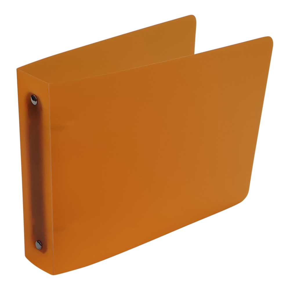 RINGMAP FICHE 2-ringen 25MM (150X200MM, ORANJE)