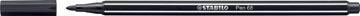 STABILO PEN 68 (ZWART, 1)