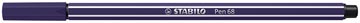 Stabilo Pen 68 (Donkerblauw)