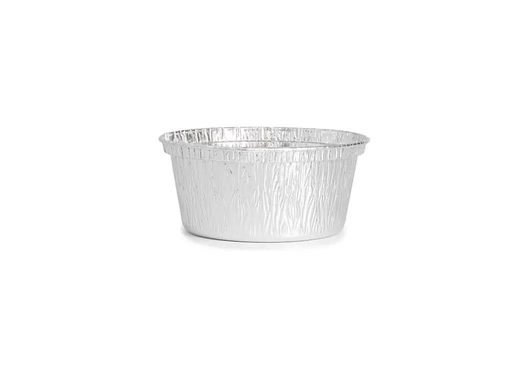 Schotel Alu Rond- C125G - 88X40mm - 135cc 100 Stuks