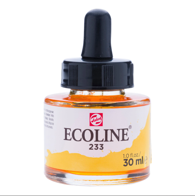 Ecoline Vloeibare Waterverf Fles 30 Ml Chartreuse 233
