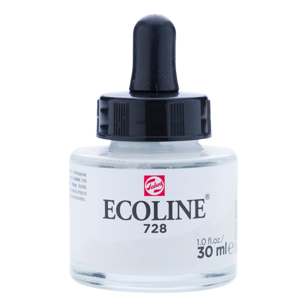 Ecoline Vloeibare Waterverf Fles 30 Ml Warmgrijs Licht 728