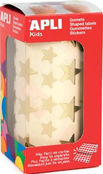 Sticker Ster Goud Rol 2360St