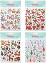 stickers kerst kind 4ass