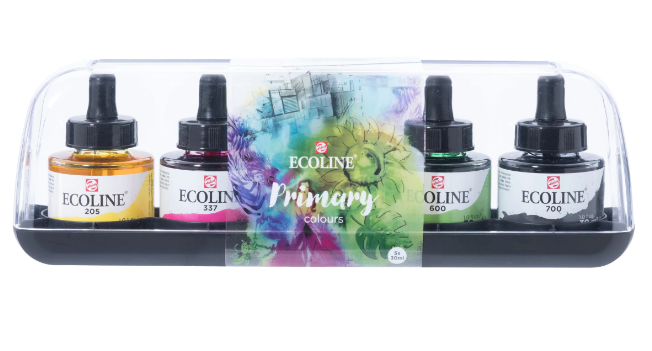 Talens Doos 6 Fl. Ecoline