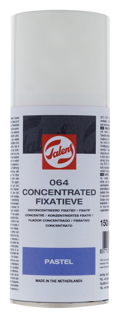Talens Concentrated Fixative 064 Spray Can 150 Ml