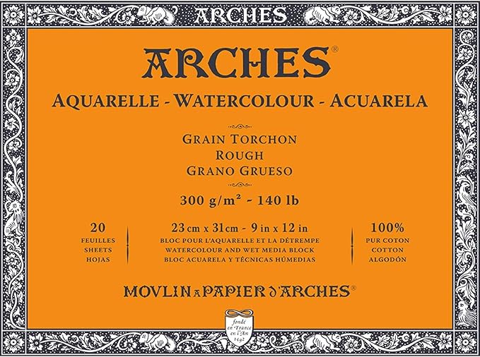 Vel Aquarel Arches 56X76Cm 185Gr