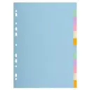 verdeelkaarten karton a4 12 tabs