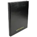 Register 32X25Cm - Verslag/ Notulen Algemene Vergadering - 200 Blad - Met Tabs - Zwart