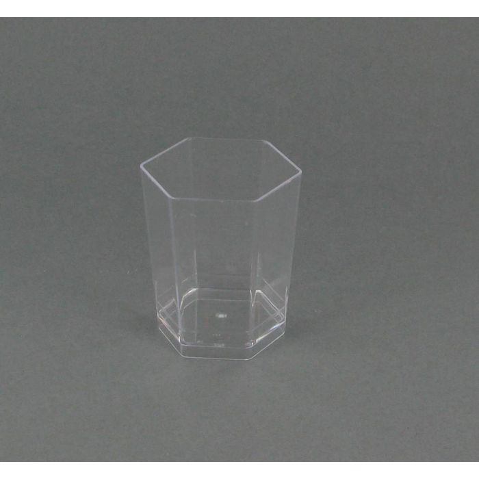 60 aperitiefpotje GLAS OCTAGONAAL 50CC