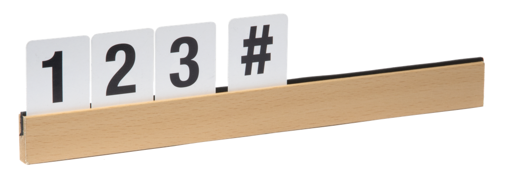 wallboard letter shelf