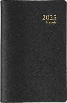 ZAKAGENDA BREPOLS DELTA GENOVA ZWART