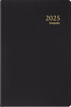 ZAKAGENDA BREPOLS DELTA SETA ZWART