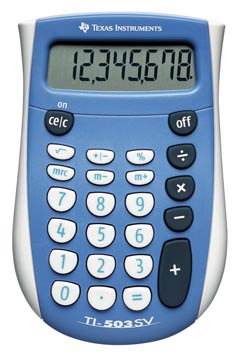 Zakrekenmachine Texas Ti-503